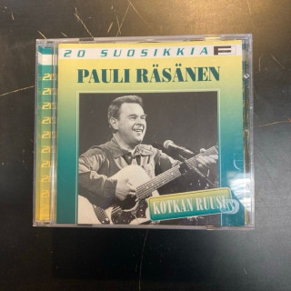 Pauli Räsänen - 20 suosikkia CD (VG+/M-) -iskelmä-